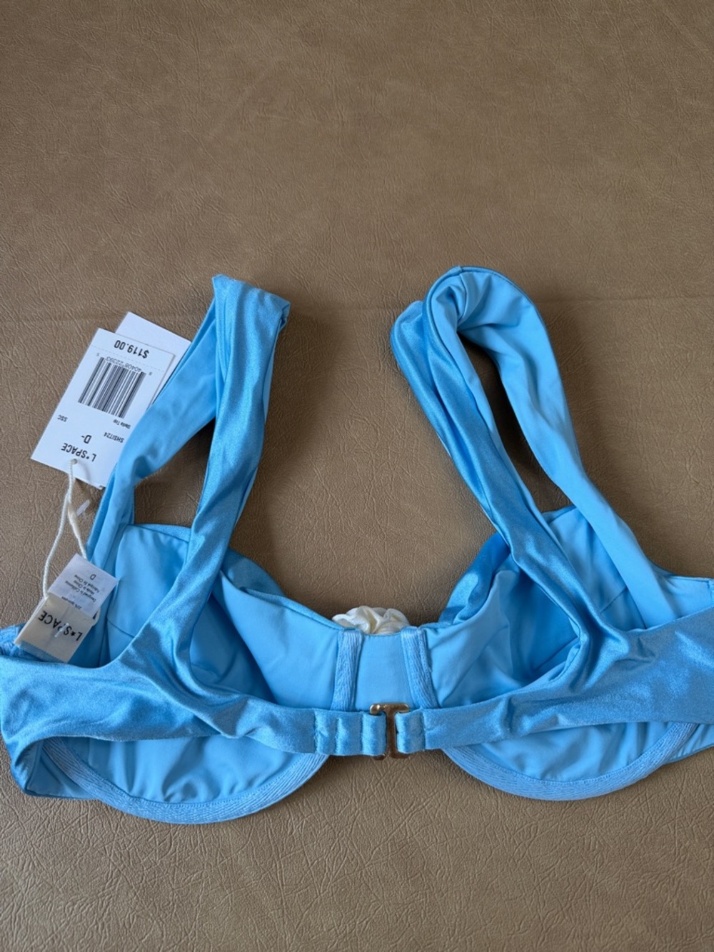 BNWT L*Space Stella Rose Appliqué Bikini - Picture 8 of 12